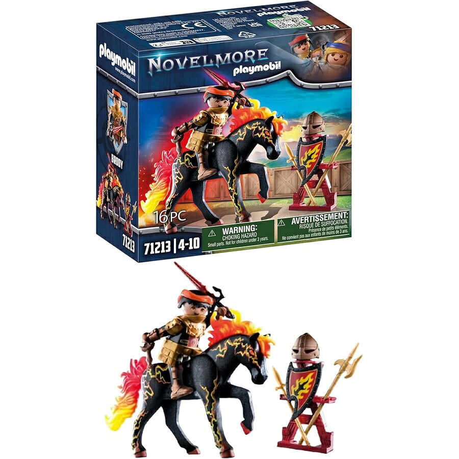 プレイモービル バーナム レイダース ファイアーナイト爵 Playmobil Burnham Raiders Fire Knight