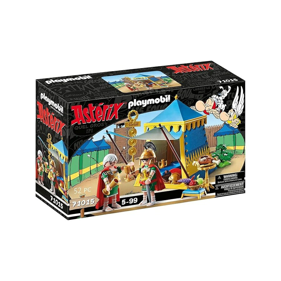 プレイモービル アステリックス 図形 兵団兵の天幕 4008789710154 Playmobil Figurine Asterix Tente Des L?gionnaires 4008789710154