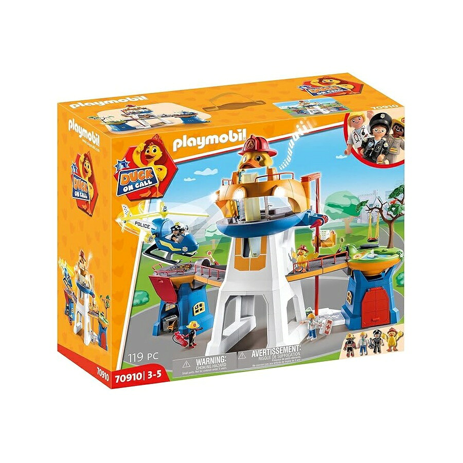 プレイモービル 家鴨 オンコール 中央局 Playmobil Duck On Call The Headquarters
