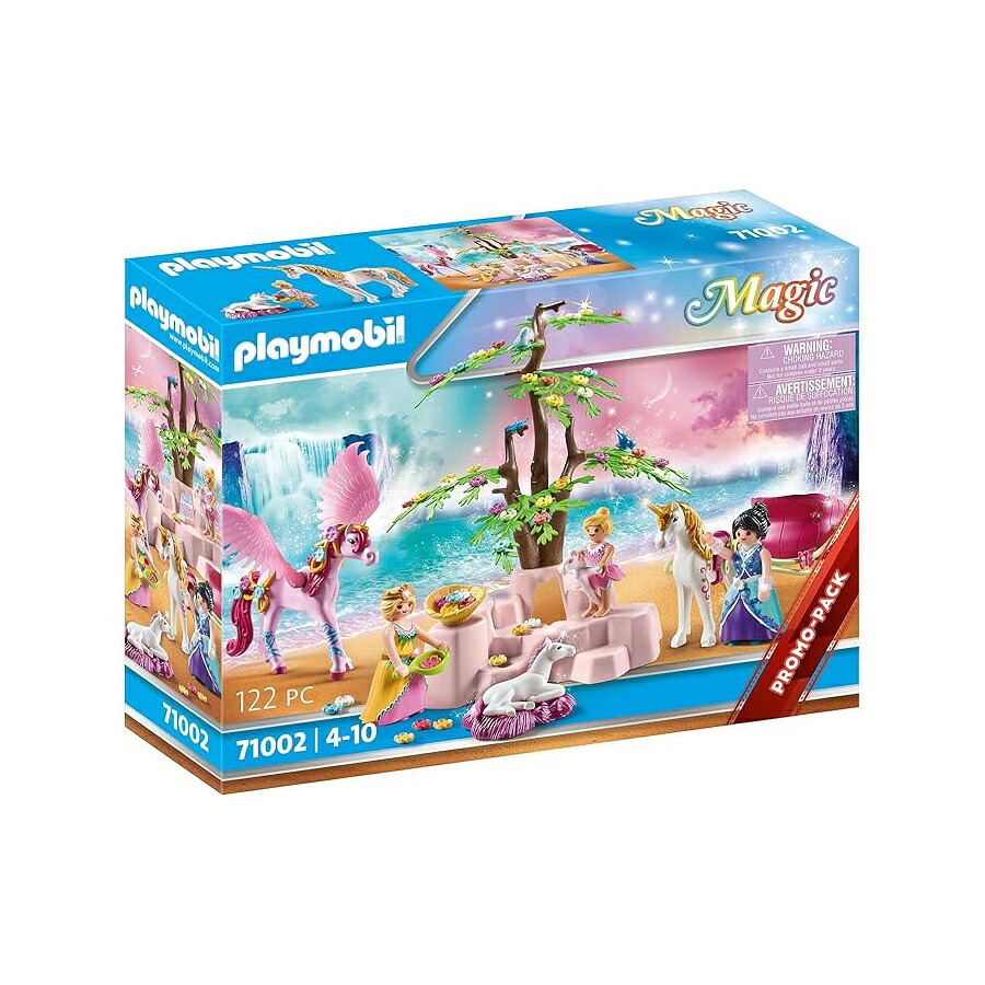 プレイモービル ユニ唐きび キャリッジ ウィズ ペガサス Playmobil Unicorn Carriage with Pegasus