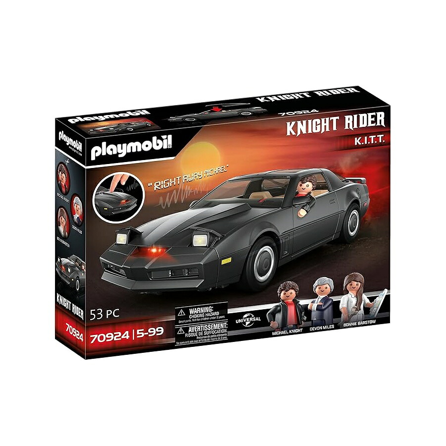 プレイモービル ナイト爵乗馬者 K.I.T.T PLAYMOBIL Knight Rider K.I.T.T
