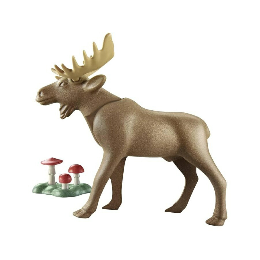 プレイモービル ウィルトピア ヘアムース 毛の荒物図形 Playmobil Wiltopia Moose Animal Figure