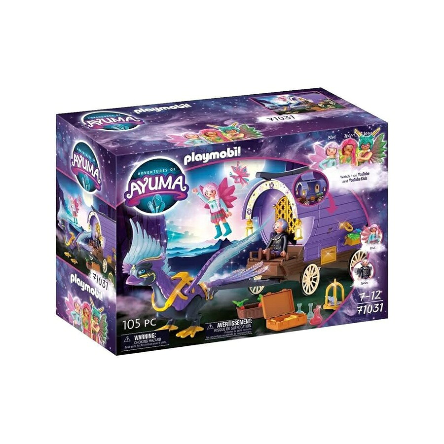 プレイモービル アユマの冒険 妖精の馬車とフェニックス Playmobil Adventures of Ayuma Fairy Carriage with Phoenix|i-selection