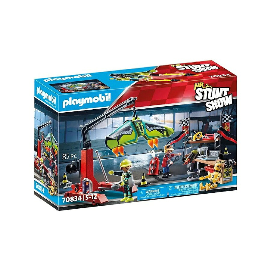 プレイモービル エア湖 離れわざ 演芸会 客あしらい ステイション Playmobil Air Stunt Show Service Station