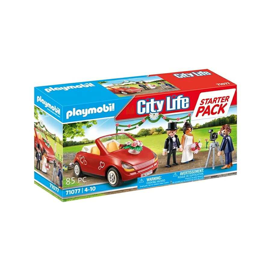 プレイモービル クランク 容器に並べる 御芽出度 Playmobil Starter Pack Wedding
