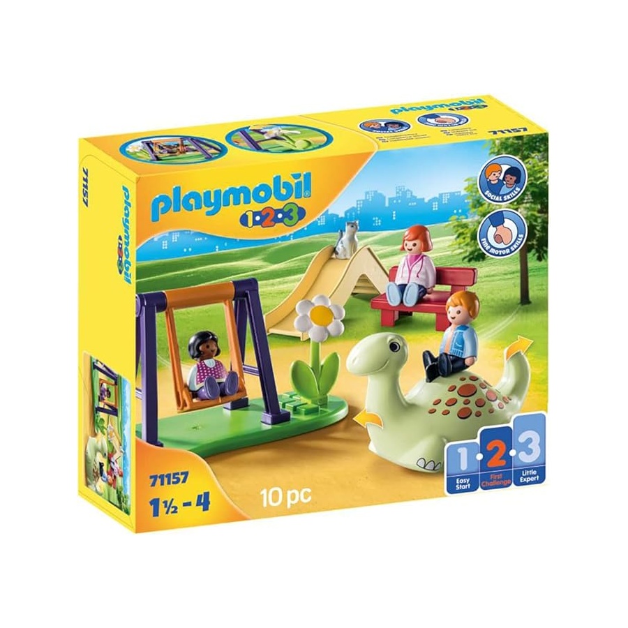 プレイモービル 1.2.3 プレイグラウンド Playmobil 1.2.3 Playground｜i-selection