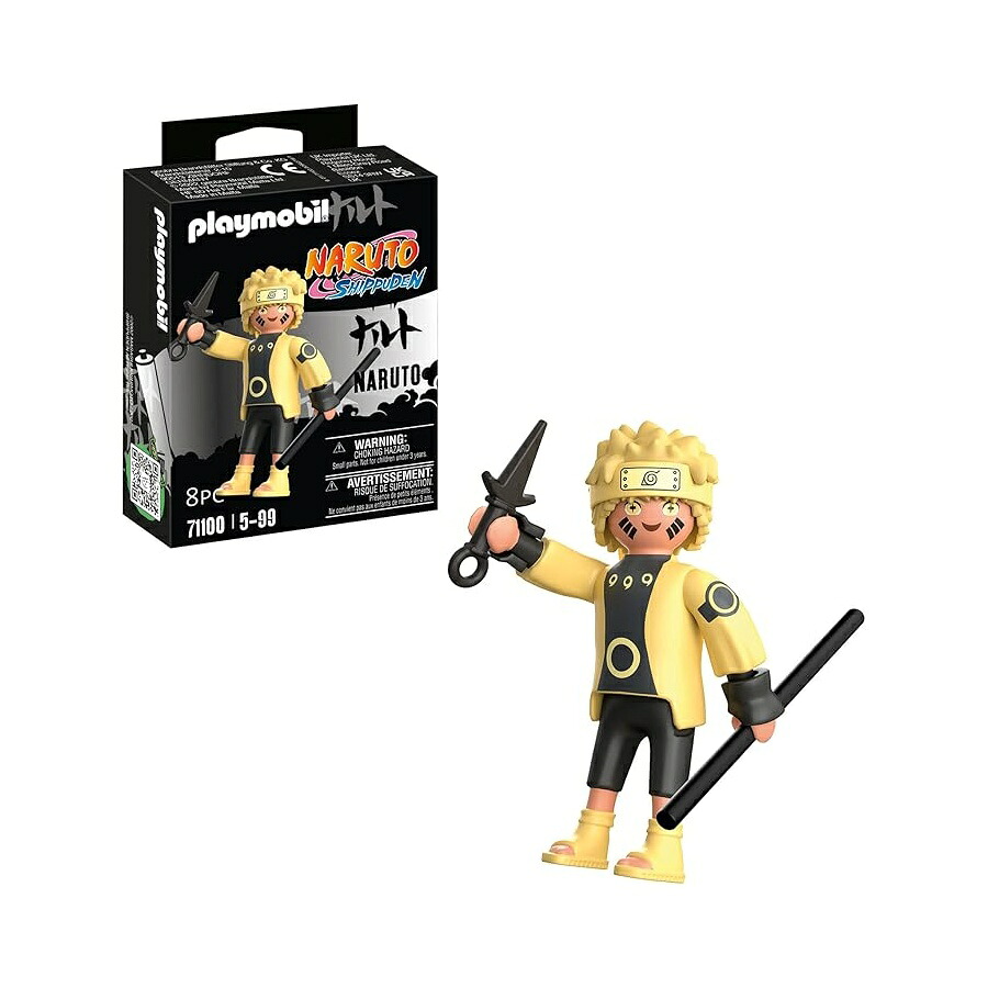 プレイモービル NARUTO ナルト 仙人流行り物 Playmobil Naruto Senin Mode