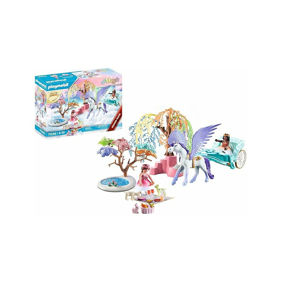 ペガサスの馬車と一緒にプレイモービル ピクニック Playmobil Picnic with Pegasus Carriage|i-selection