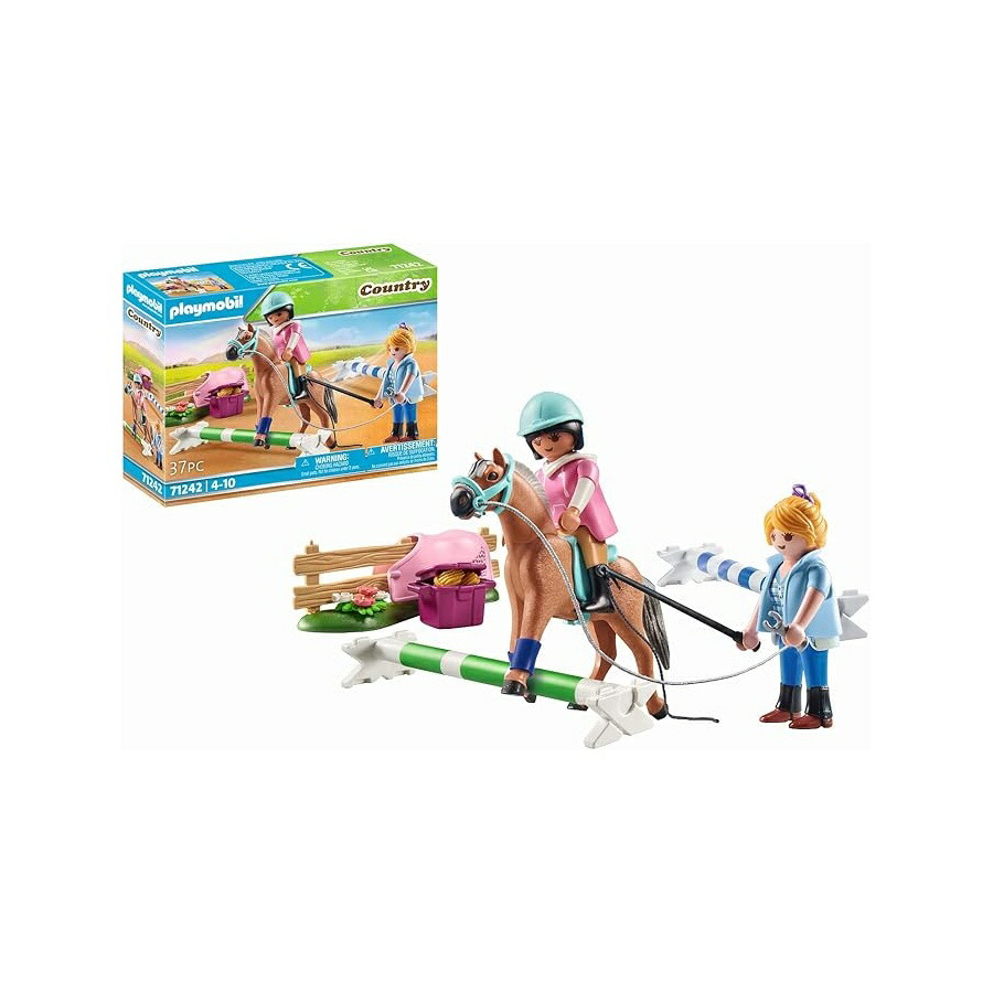 プレイモービルの乗り馬習い事 Playmobil Riding Lessons