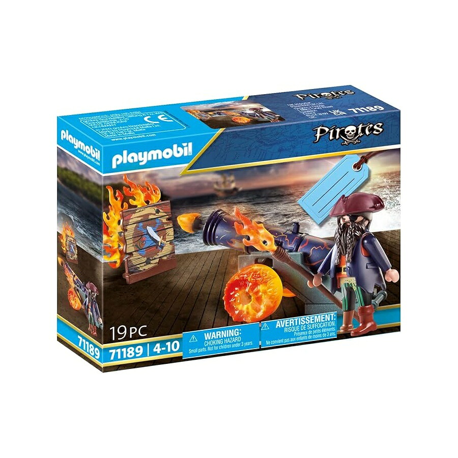 プレイモービル 71189 パイレーツとファイヤーキャノン Playmobil 71189 Pirate and Fire Cannon