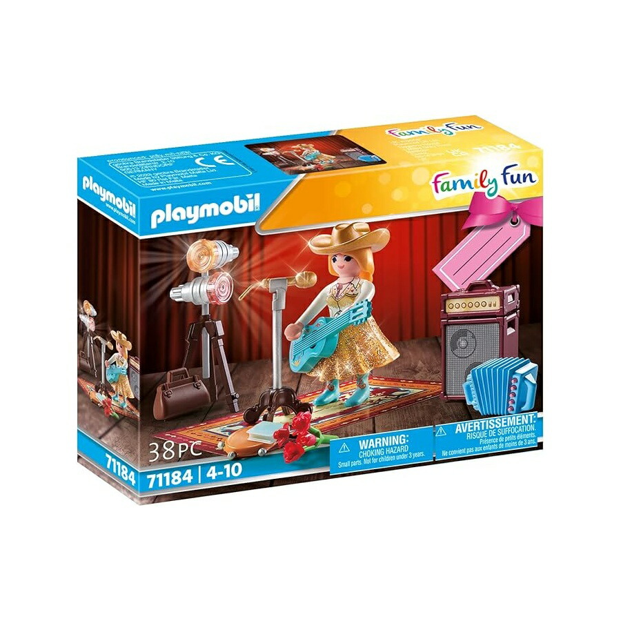プレイモービル 71184 カントリー 歌うたい 差し上げ物書き割り Playmobil 71184 Country Singer Gift Set