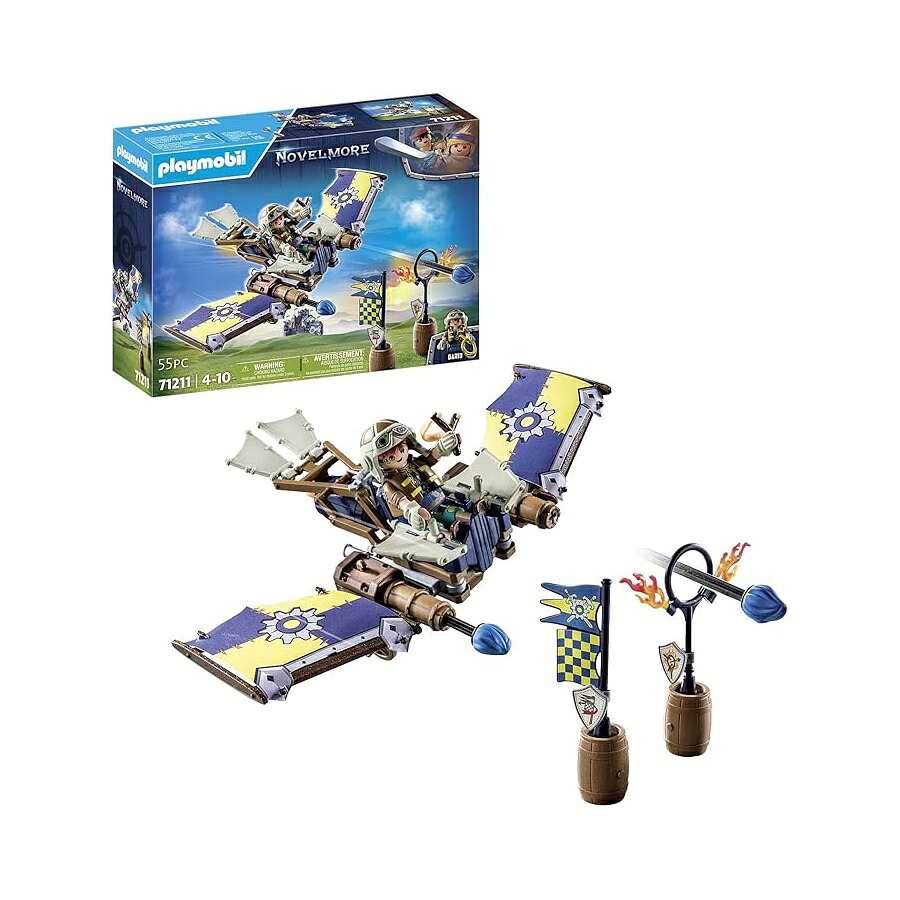 プレイモービル ノベルモア ダリオのグライダー Playmobil Novelmore Dario\u0027s Glider