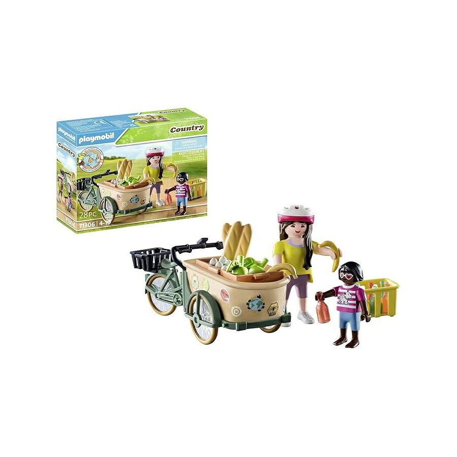 プレイモービル ファーマーズ 積貨委託貨物 自動二輪車 Playmobil Farmers Cargo Bike