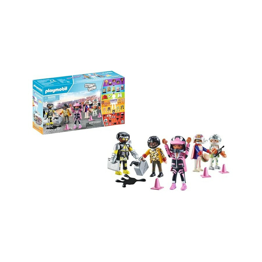 プレイモービル マイ 図形: 離れわざ 演芸会 Playmobil My Figures: Stunt Show