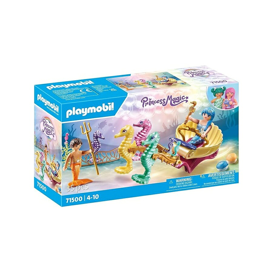 プレイモービル 人魚 タツノオトシゴの荷馬車 Playmobil Mermaid Seahorse Carriage