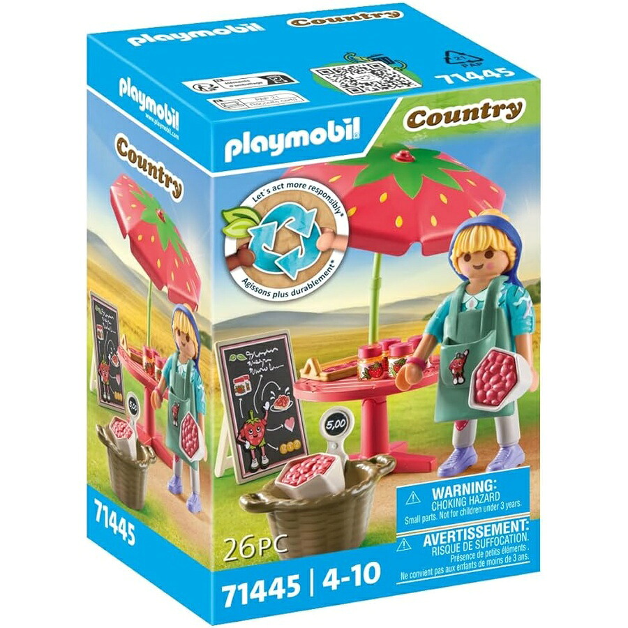 プレイモービル カントリー 71445 ジャム照明ランプ 客体年歳 4+ PLAYMOBIL Country 71445 Jam Stand, Age 4+