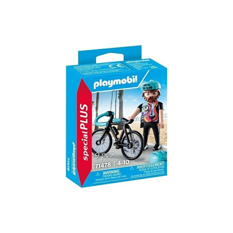 PLAYMOBIL 特別 つけ加える 71478 極点 4 歳のロードサイクリスト PLAYMOBIL Special Plus 71478 Paul Road Cyclist from 4 Years