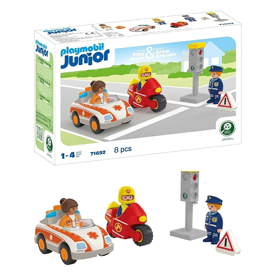 プレイモービル お坊っちゃん: エブリデイ ヒーローズ PLAYMOBIL Junior: Everyday Heroes