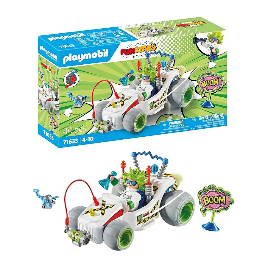 プレイモービル ファンスターズ: レーシング プロフェッサー Playmobil Funstars: Racing Professor｜i-selection 8,836円