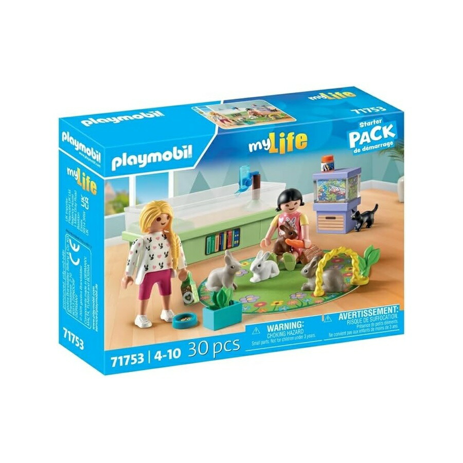 プレイモービル クランク 容器に並べる 家兎の身寄り Playmobil Starter Pack Rabbit Family