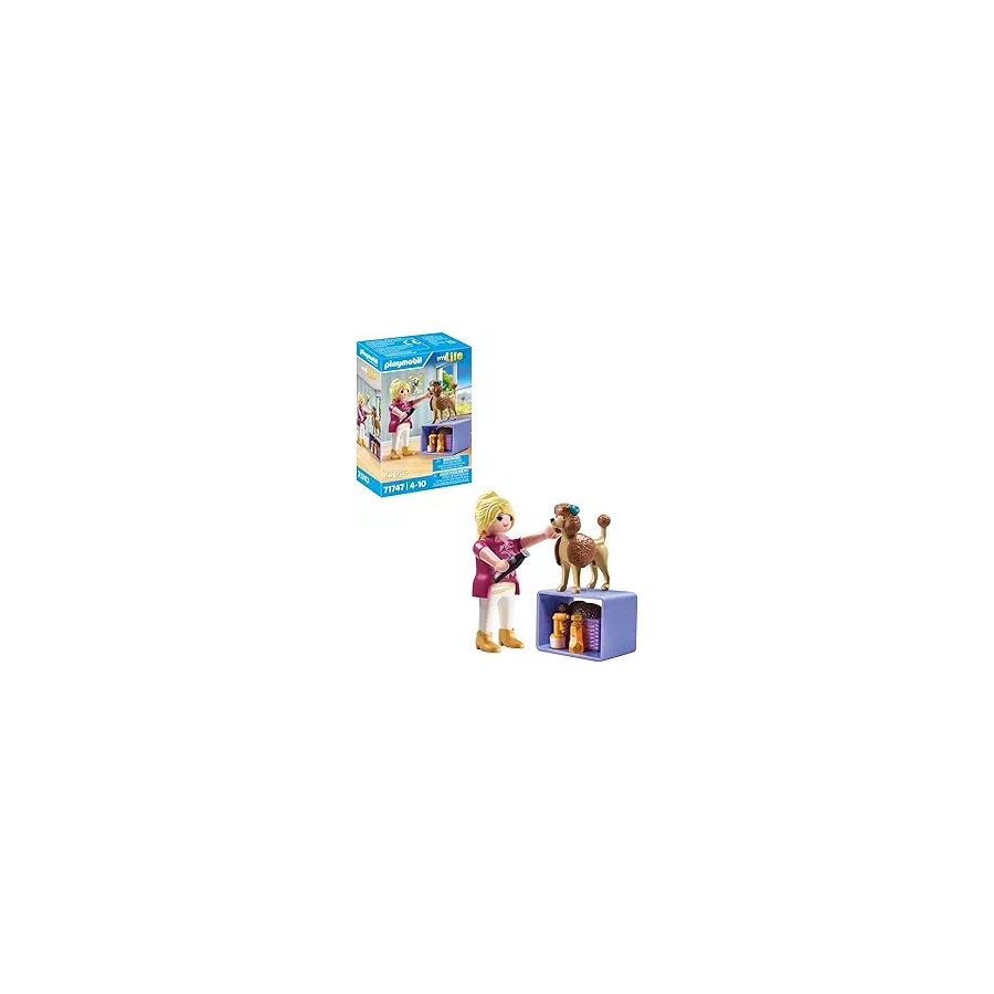 プレイモービルの犬のトリマー Playmobil Dog Groomer