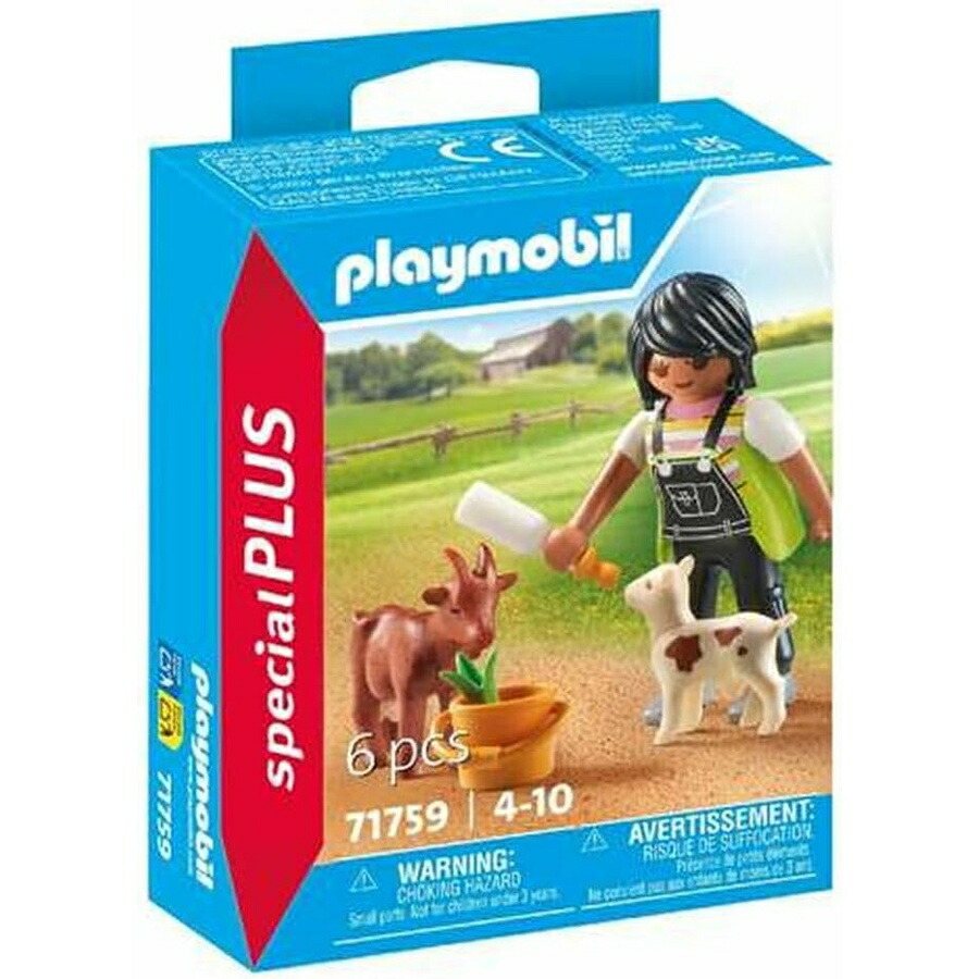 ファーマー 手先+手先 SPE+ プレイモービル PLL71759 FERMIERE Chevre+CHEVREAU SPE+ PLAYMOBIL PLL71759