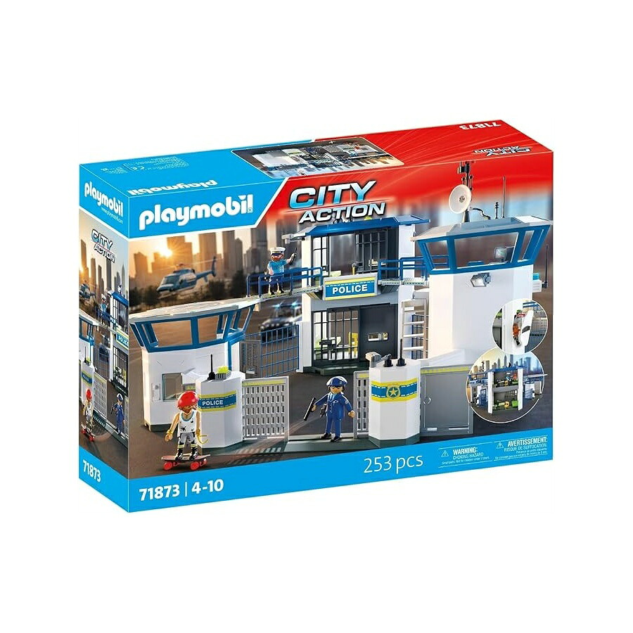 プレイモービルお巡りさん言い付ける真っただ中 Playmobil Police Command Center