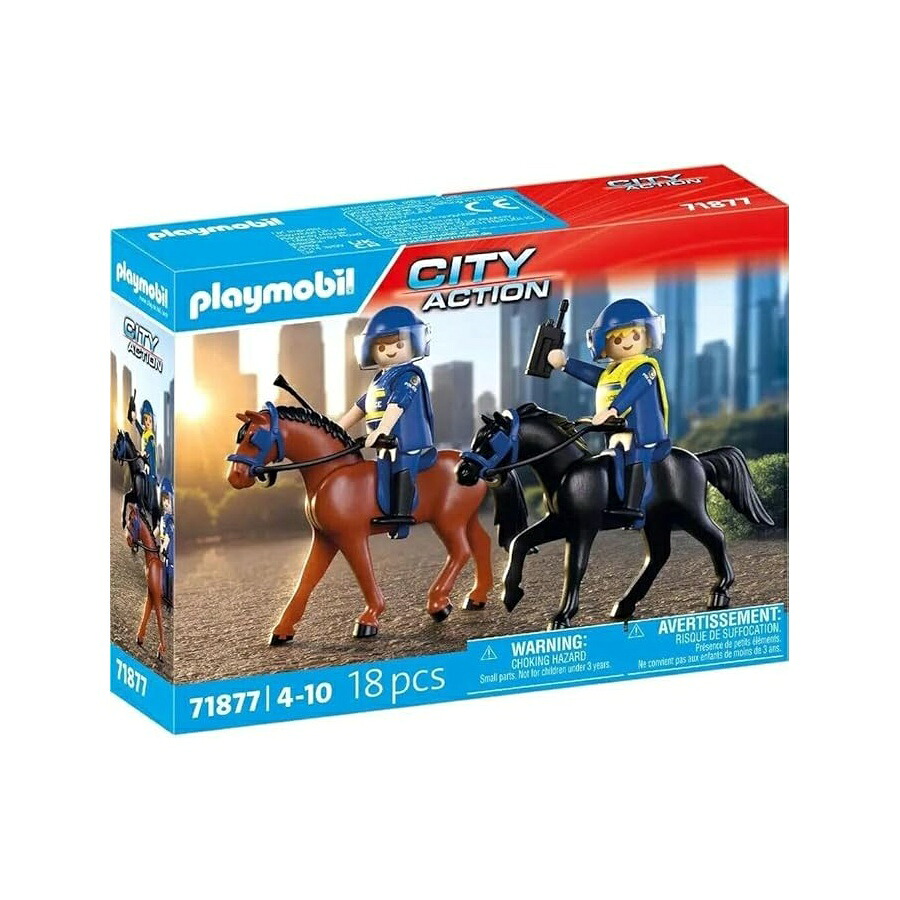 プレイモービルお巡りさん乗り馬隊 Playmobil Police Riding Squad