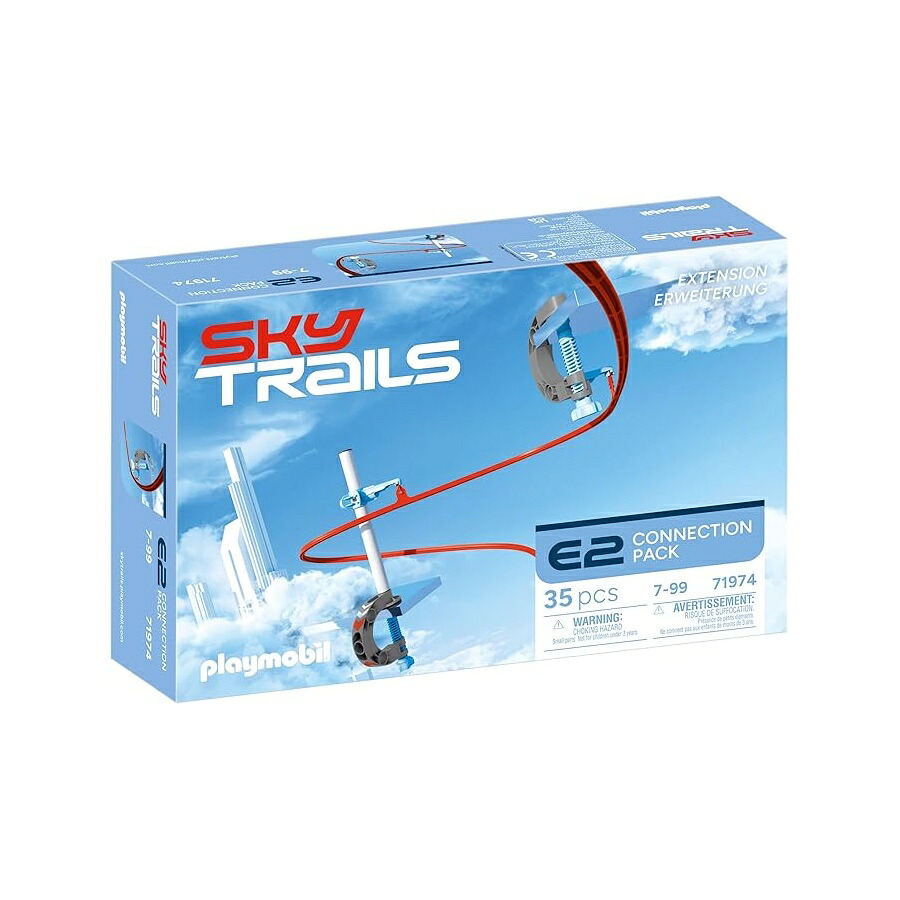 プレイモービル 天の原 トレイル: かかわり合い 添え物 容器に並べる Playmobil Sky Trails: Connection Accessory Pack