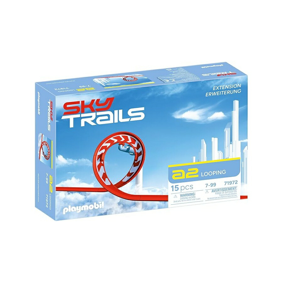 プレイモービル 天の原 トレイル: 繰り返し 付属物 容器に並べる Playmobil Sky Trails: Looping Accessory Pack