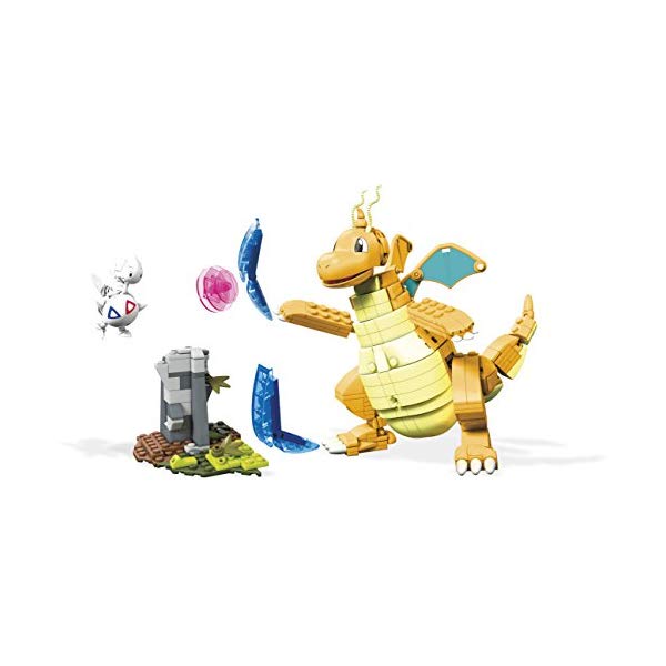 最先端 ポケモン ブロック おもちゃ メガブロック カイリュウ トゲチック メガコンストラックス Mega Construx Pokemon Dragonite Vs Togetic Challenge 最高の Grandmoving Ru