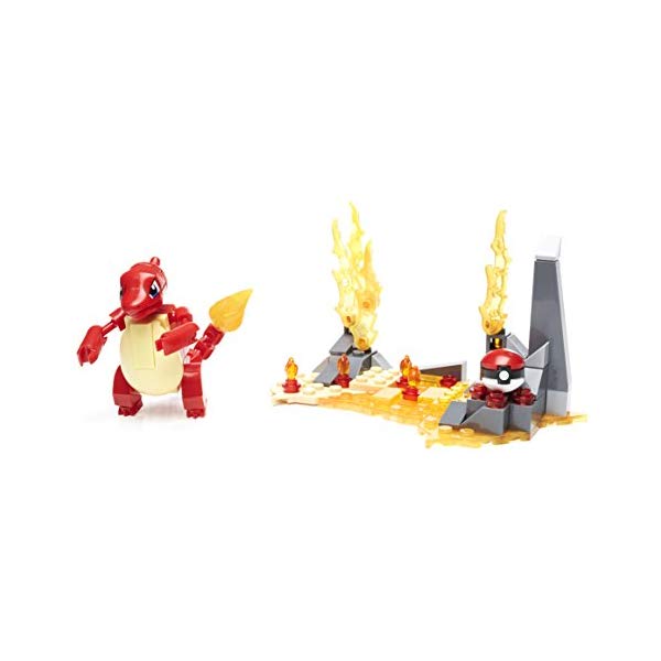 楽天市場 ポケモン ブロック おもちゃ メガブロック リザード メガコンストラックス Mega Construx Pokemon Charmeleon Pack I Selection