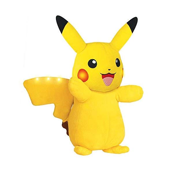 特別価格 Pokemon 英語 しゃべる ピカチュウ ぬいぐるみ ポケモン Power Sounds And Lights For Up Charge To Shake Plush Inch 12 Pikachu Action J Rainhahotel Com Br