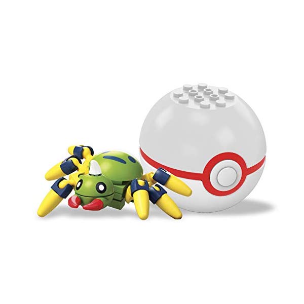 予約販売品 ポケモン ブロック おもちゃ メガブロック イトマル メガコンストラックス Mega Construx Pokemon Spinarak Figure 気質アップ Senaithalaivarsangam Com