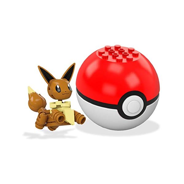 ポケモン ブロック おもちゃ メガブロック イーブイ メガコンストラックス Mega Construx Pokemon Eevee Building Set｜i-selection