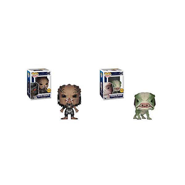 プレデター ファンコ ポップ フィギュア 人形 Funko Pop! Bundle of 2: Predator: Fugitive Predator Chase and Predator Hound Chase Figures|i-selection