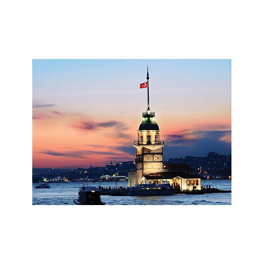 ジグソーパズル アート インテリア アナトリア 乙女の塔 1000ピース マルチカラー (ANA3125) Anatolian Puzzle Maiden's Tower 1000 Piece Jigsaw Puzzle Multicolor (ANA3125)|i-selection