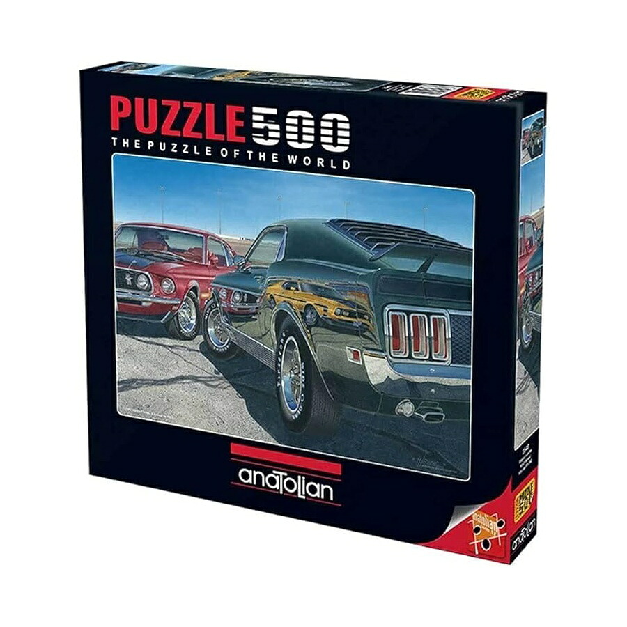 ジグソーパズル アート インテリア アナトリア 500ピース マッハ スピード マルチカラー #3548 Anatolian 500 Piece Puzzle Mach Speed Puzzle Multicolor #3548|i-selection