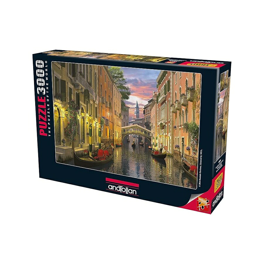 ジグソーパズル アート インテリア アナトリア 夕暮れのヴェネツィア 3000ピース #4904 Anatolian Puzzle Venice at Dusk 3000 Piece Jigsaw Puzzle #4904｜i-selection 12,851円