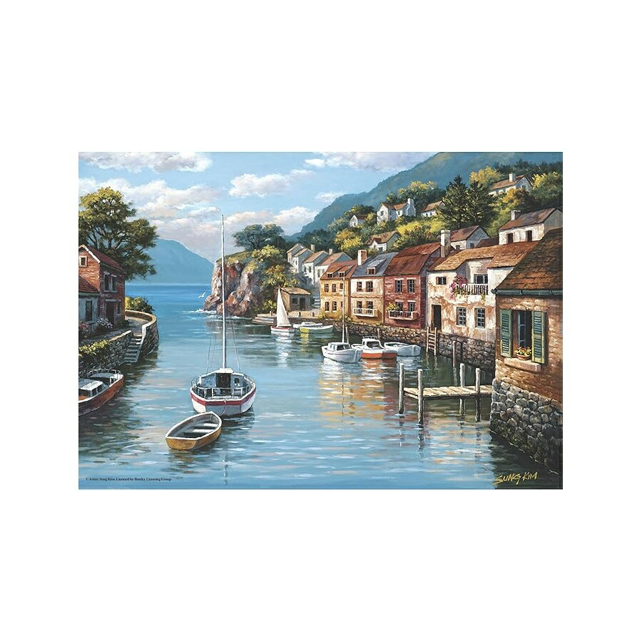ジグソーパズル アート インテリア アナトリア 水上の村 500ピース #3535 Anatolian Puzzle Village on The Water 500 Piece Jigsaw Puzzle #3535|i-selection