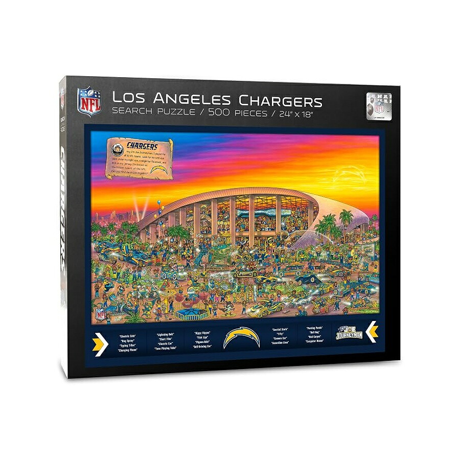 ジグソーパズル アート インテリア YouTheFan NFL ジョー ジャーニーマン 18 インチ x 24 インチ 500ピース チーム YouTheFan NFL Joe Journeyman 18'' x 24'' 500-Piece Team Puzzle｜i-selection