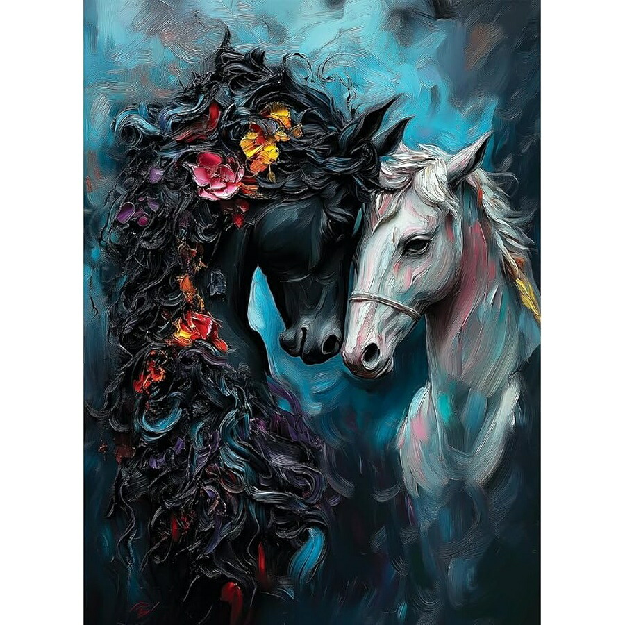 ジグソーパズル アート インテリア アナトリア ブラック&ホワイト 1000ピース #1199 Anatolian Puzzle -Black & White 1000 Piece Puzzle #1199｜i-selection