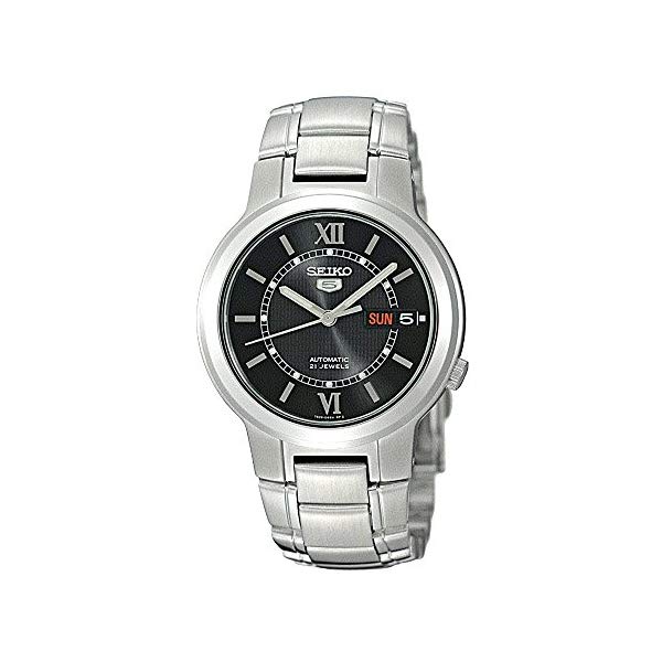 セイコー 腕時計 SEIKO SNKA23K1S ウォッチ メンズ 男性用 SEIKO Men\'s SNKA23K1S Stainless-Steel Analog with Black Dial Watch