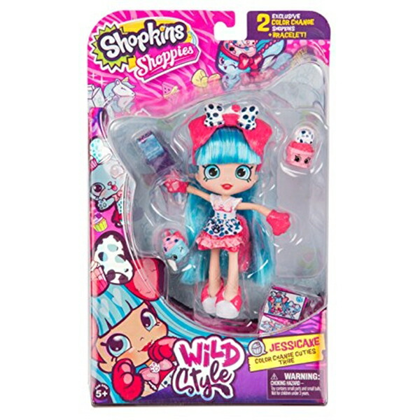 ショップキンズ ショッピーズ ジェシケーク Shopkins Season 9 Wild Style Shoppies - Jessicake