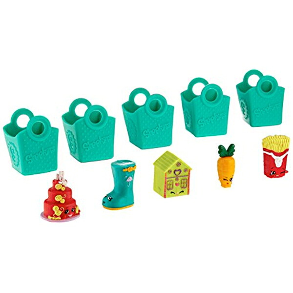 ショップキンズ 手あそび あやつり人形 お人形さん 図形 Shopkins Season 3 (5-Pack) - Characters May Vary (Discontinued by manufacturer)