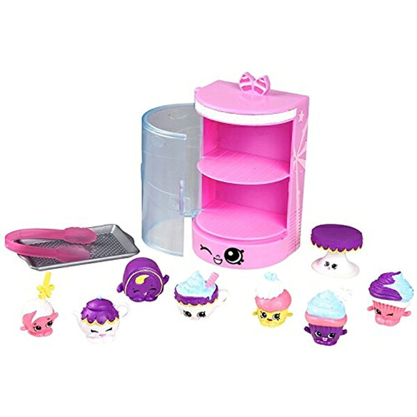 ショップキンズ 手あそび あやつり人形 お人形さん 図形 Shopkins Food Themed Pack Cupcake Collection