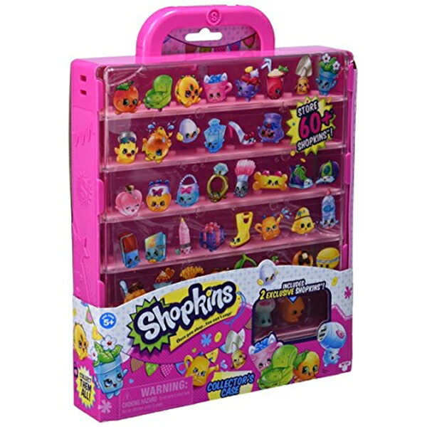 ショップキンズ 手あそび あやつり人形 お人形さん 図形 Shopkins Collectors Case