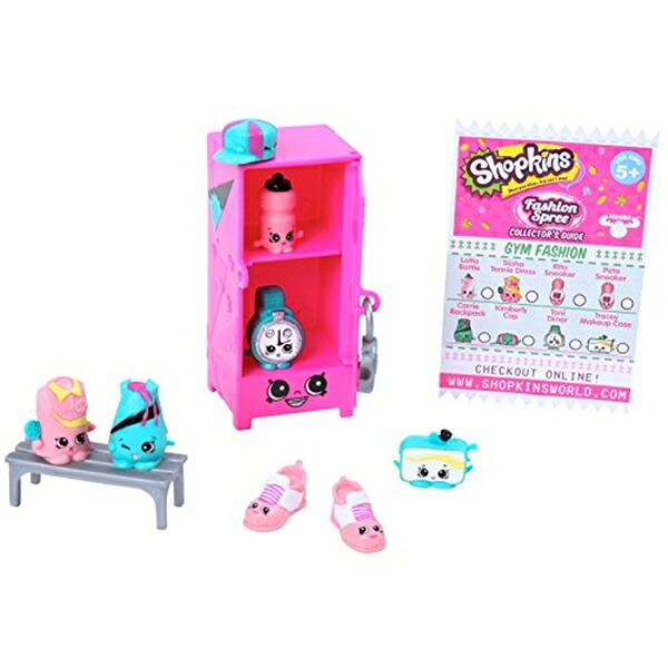 ショップキンズ 手あそび あやつり人形 お人形さん 図形 Shopkins Fashion Gym Fashion Collection