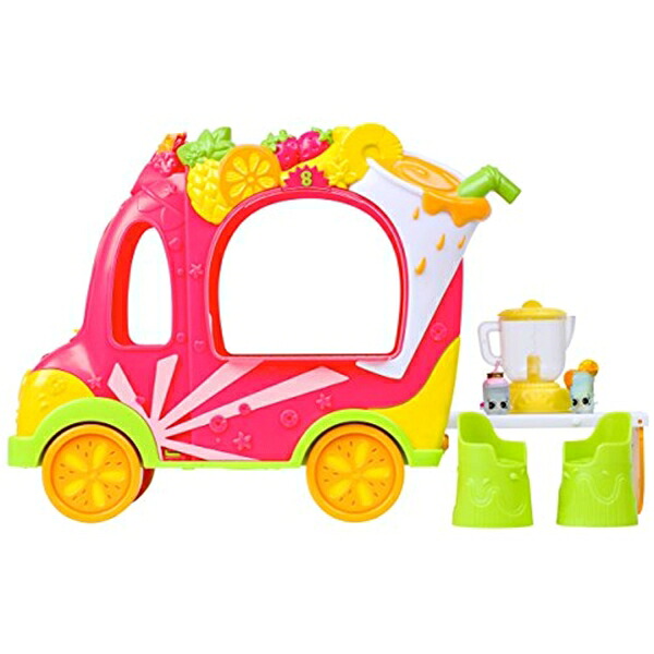 ショップキンズ 手あそび あやつり人形 お人形さん 図形 Shopkins Shoppies Juice Truck