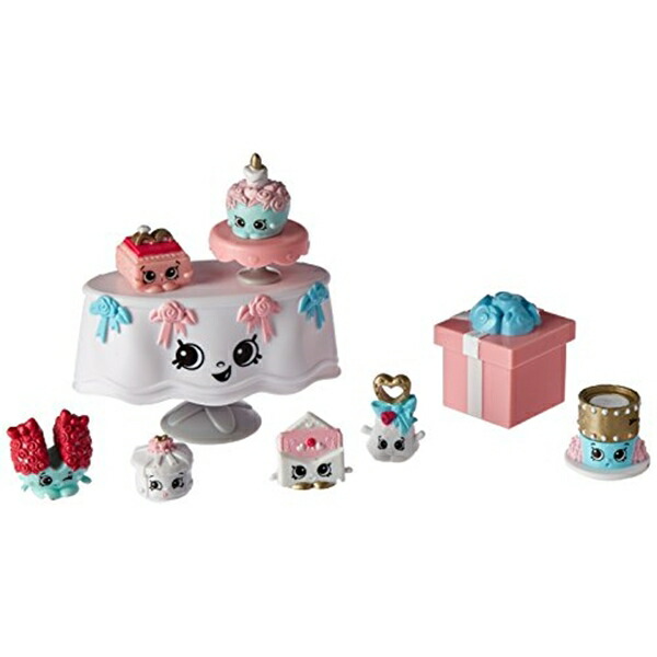 ショップキンズ 手あそび あやつり人形 お人形さん 図形 Shopkins Join the Party Theme Pack - Wedding Party Collection
